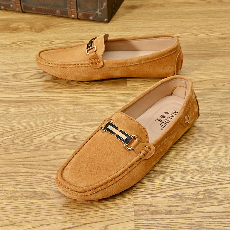 Mocassin Bleu Nuit Homme