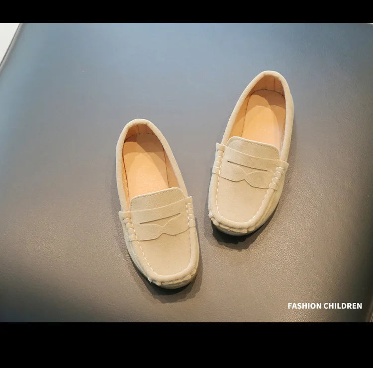 Boy Leather Shoe Spring Autumn Versatile Children's School Formal Performance Loafers Causal Non-slip Kids Slip-on Flats Shoes