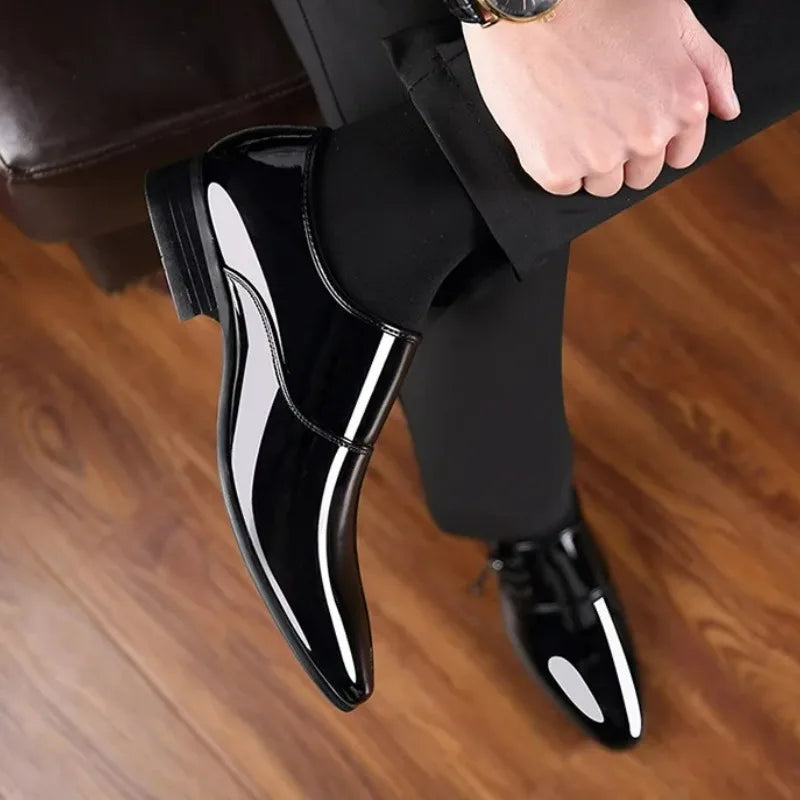 Mocassin Homme Bout Pointu Vernis