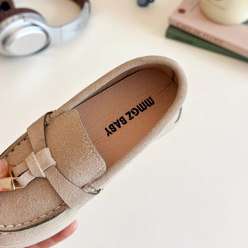 Kid Girl Shoes Loafers 2025 Moccasins Casual Sneakers Zapatos Mujer Flat Shoes for Boy Child Casual Shoes