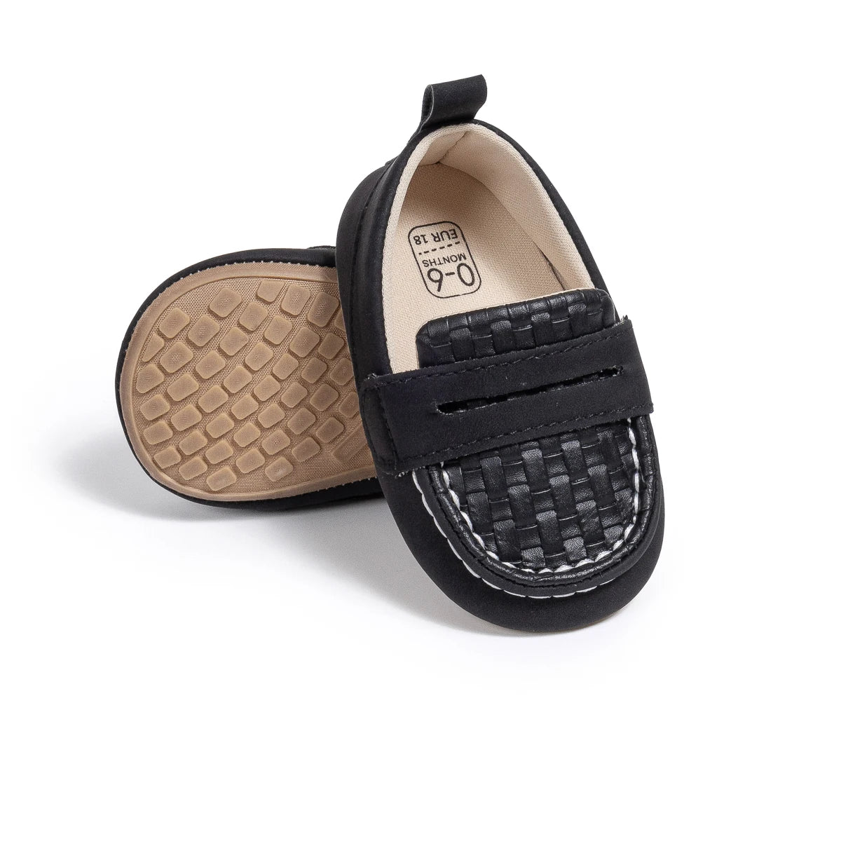 KIDSUN Baby Girls Boys Classic Loafers Infant Oxford Dress Shoes Prewalker Soft Slip On Moccasin Crib Flats Newborn Shoes