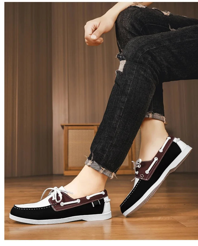 Mocassin Bateau Homme Marron