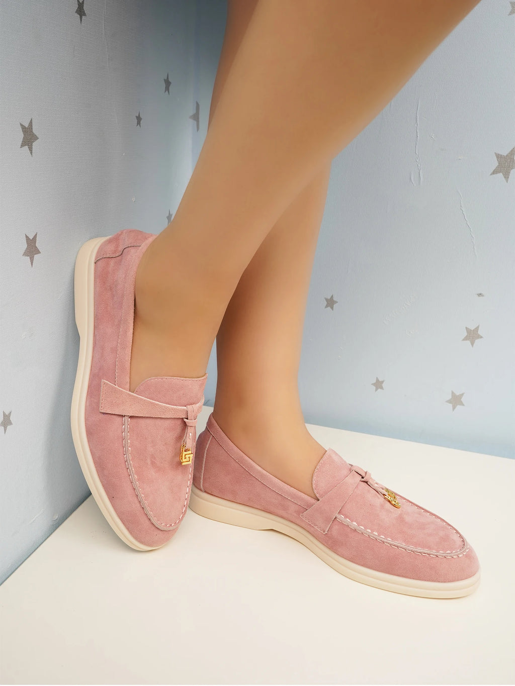 GJ High-Quality Brand Women's Shoes Luxury Leather Round Toe Retro Casual Shoes Spring Thick Soled Loafers Driving Shoes