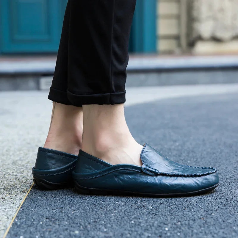 Mocassin Bateau Homme Noir