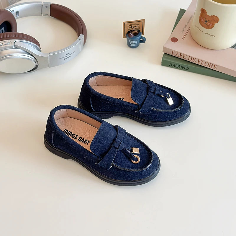 Kid Girl Shoes Loafers 2025 Moccasins Casual Sneakers Zapatos Mujer Flat Shoes for Boy Child Casual Shoes