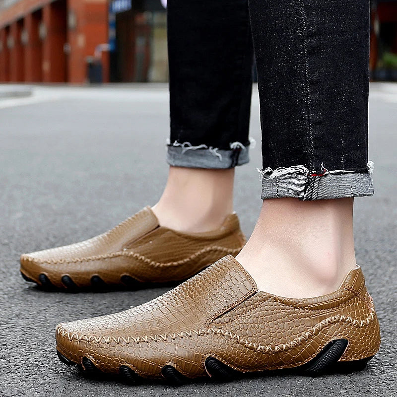 Mocassin Lavande Homme