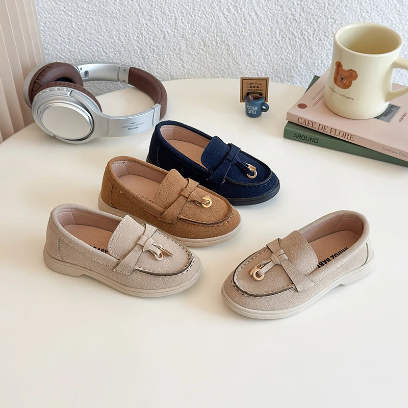 Kid Girl Shoes Loafers 2025 Moccasins Casual Sneakers Zapatos Mujer Flat Shoes for Boy Child Casual Shoes