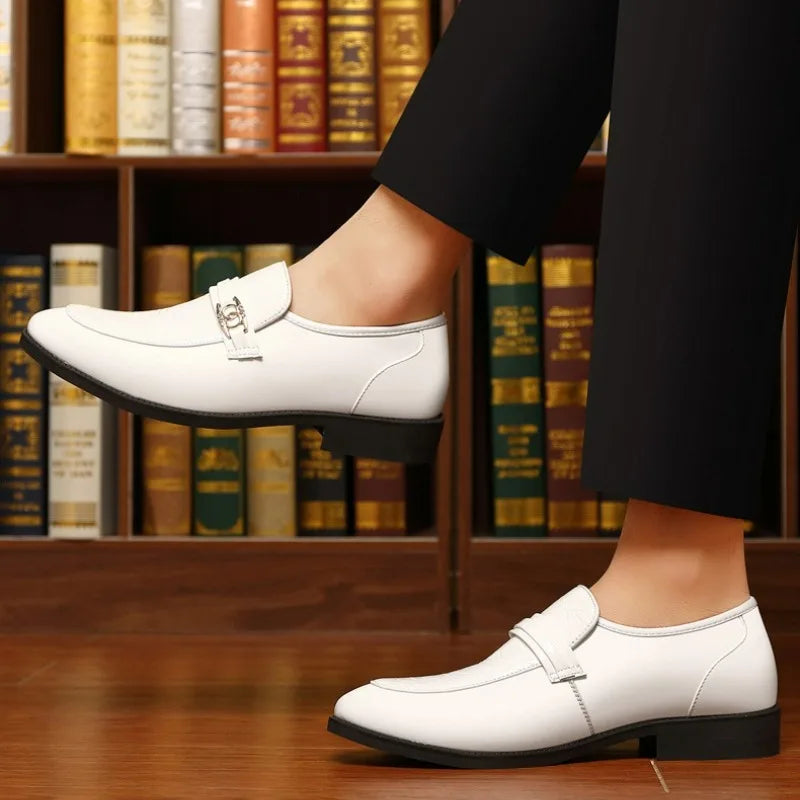 Mocassin Homme Bout Pointu Vernis