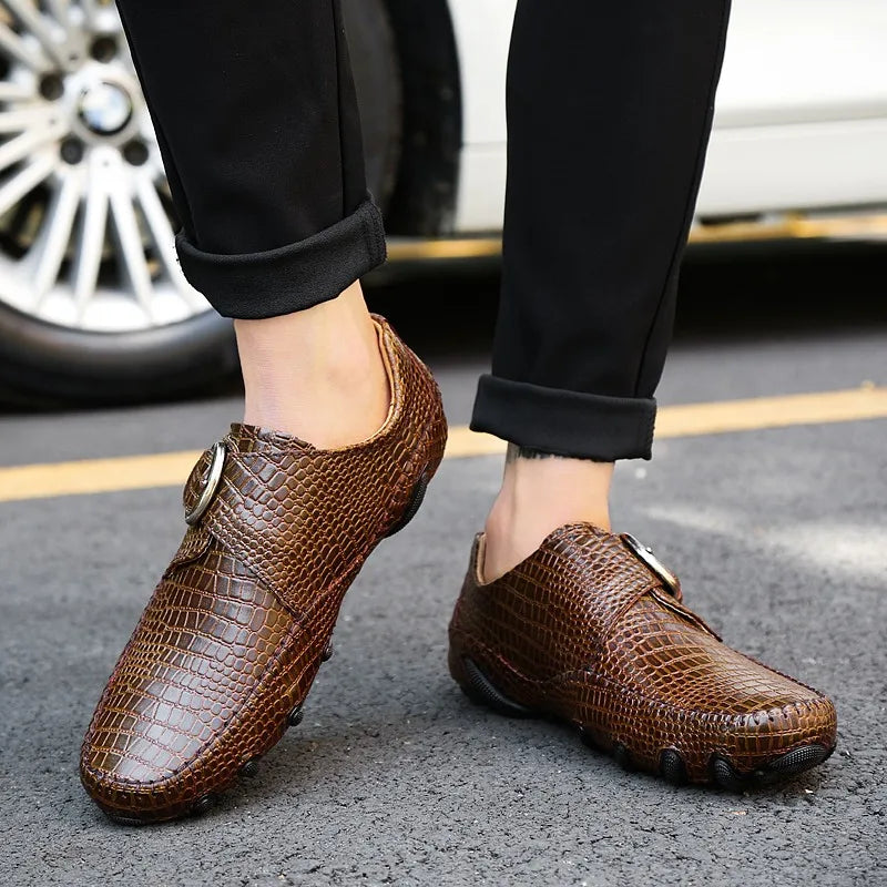 Mocassin Lavande Homme