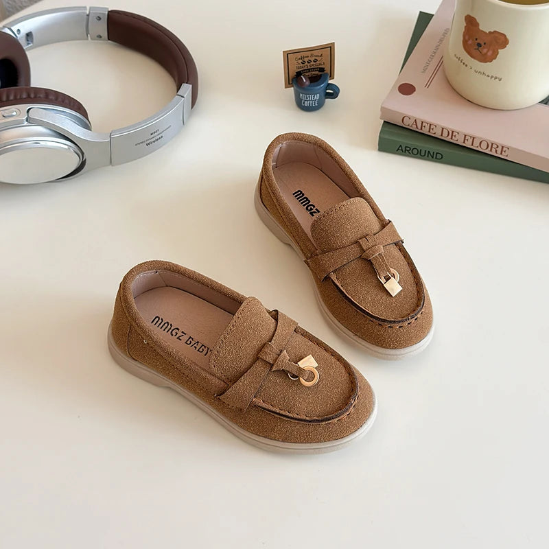 Kid Girl Shoes Loafers 2025 Moccasins Casual Sneakers Zapatos Mujer Flat Shoes for Boy Child Casual Shoes