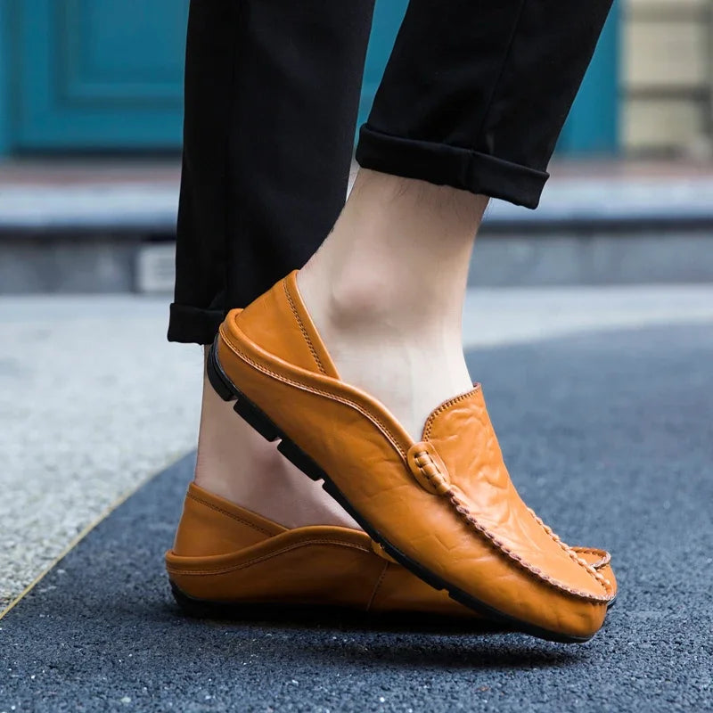 Mocassin Bateau Homme Noir