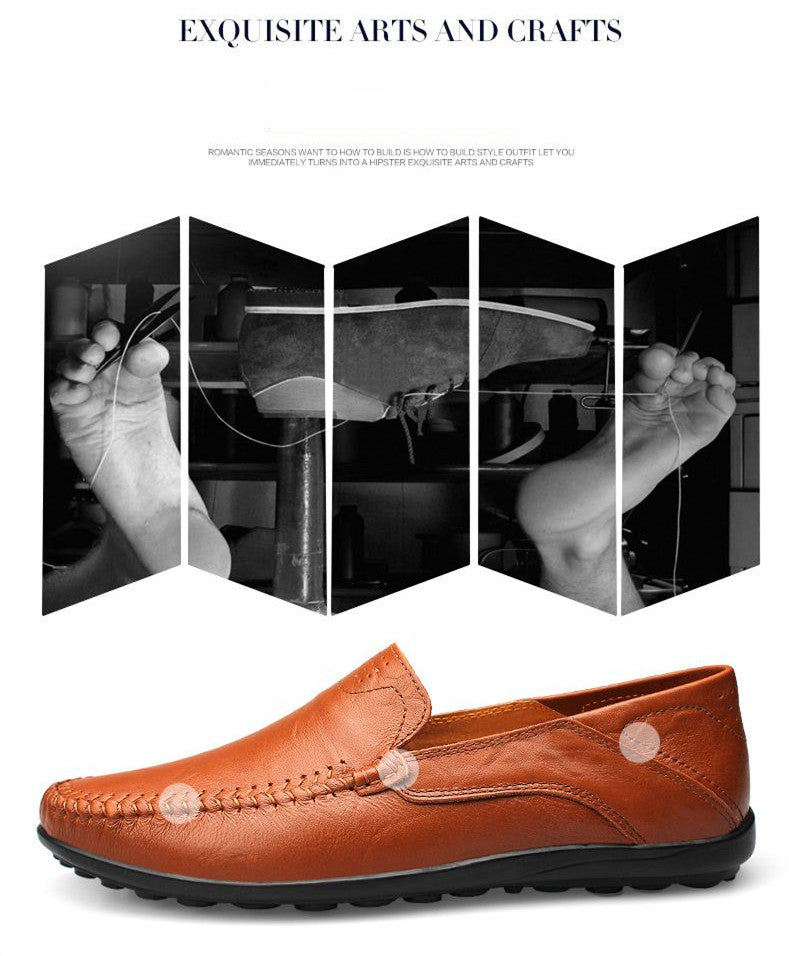 Mocassin Camel Homme