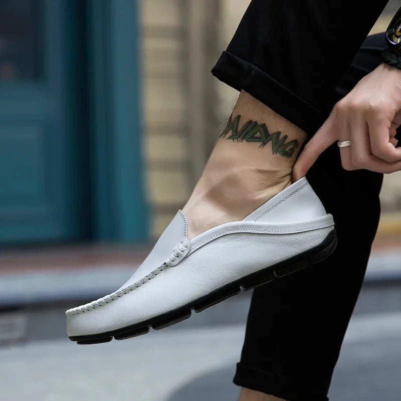Mocassin Bateau Homme Noir
