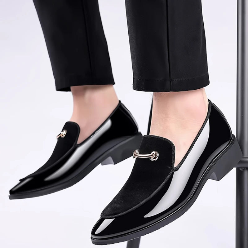 Mocassin Habillé Homme Grande Taille