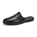 Mocassin Mule Homme Noir