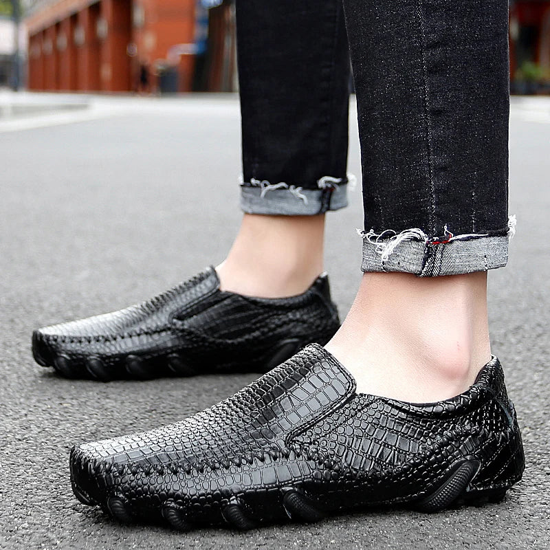 Mocassin Lavande Homme