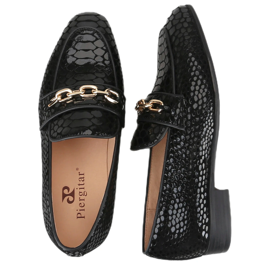Mocassin Boucle Dorée Homme