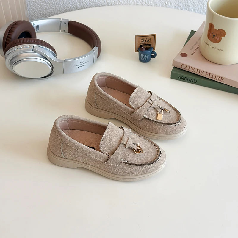 Kid Girl Shoes Loafers 2025 Moccasins Casual Sneakers Zapatos Mujer Flat Shoes for Boy Child Casual Shoes