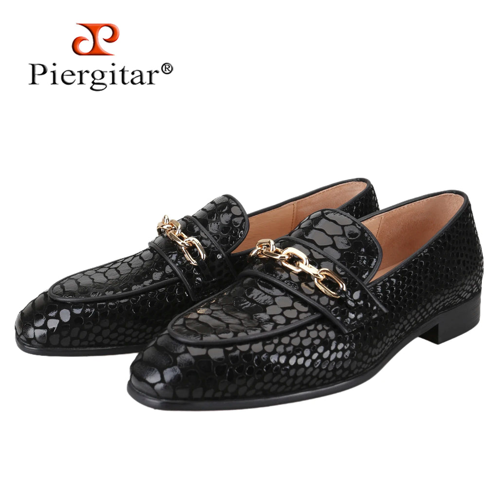 Mocassin Boucle Dorée Homme