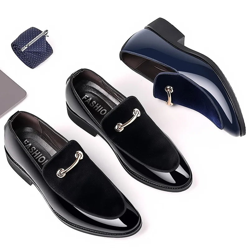 Mocassin Habillé Homme Grande Taille