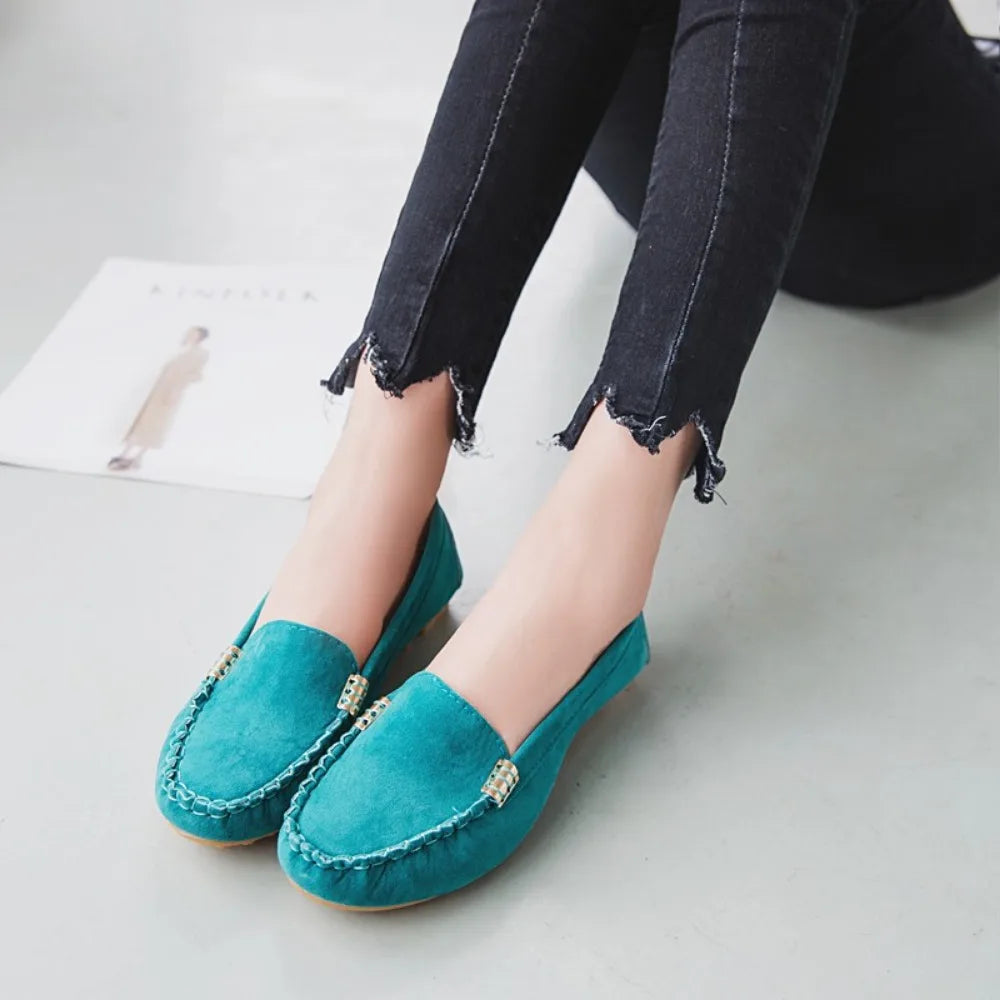 Mocassin Jean Femme