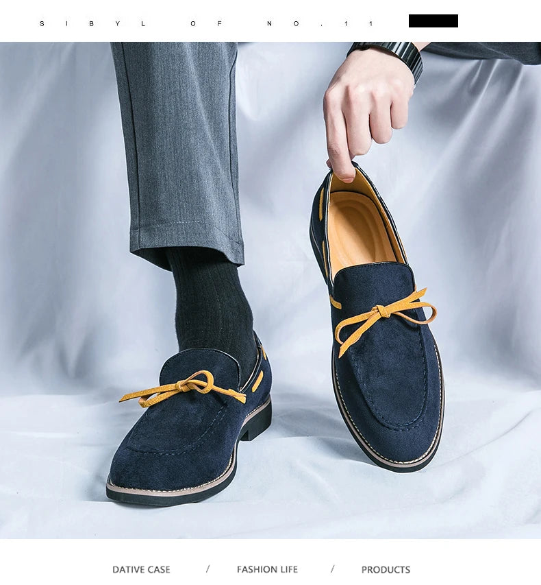 Mocassin Penny Homme Vert