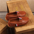 JGSHOWKITO Boys Shoes Fashion Soft Flat Loafers For Toddler Boy Big Kids Sneakers Children Flats Breathable Moccasin Cut-outs