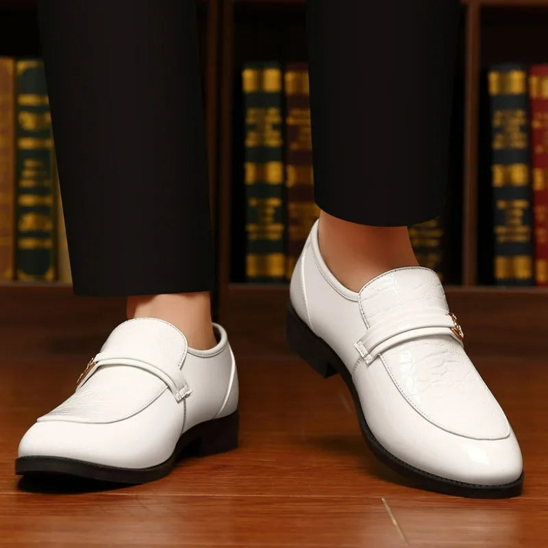Mocassin Homme Bout Pointu Vernis