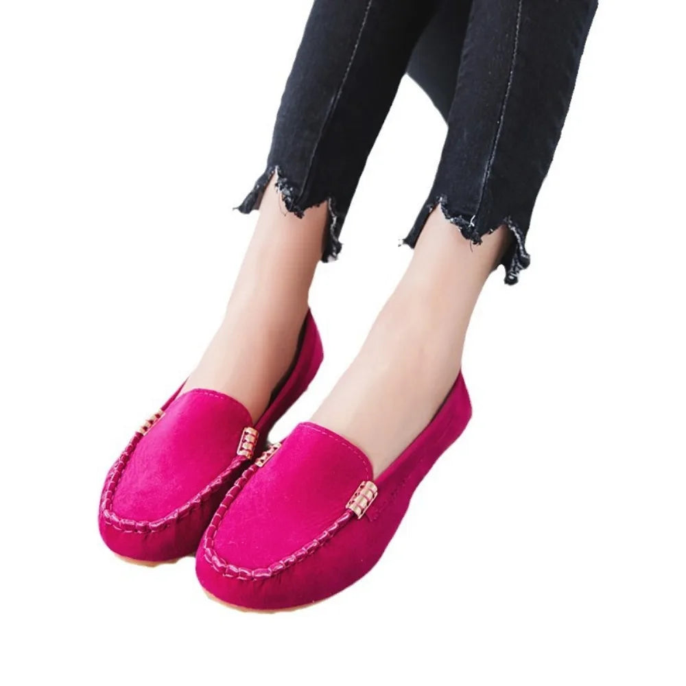 Mocassin Jean Femme