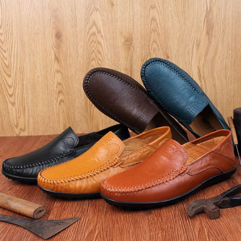 Mocassin Camel Homme