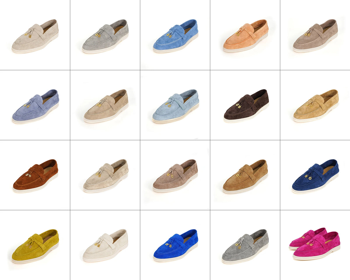 GJ High-Quality Brand Women's Shoes Luxury Leather Round Toe Retro Casual Shoes Spring Thick Soled Loafers Driving Shoes