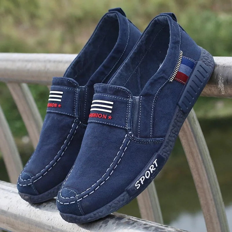 Mocassin Slip-On Toile Homme